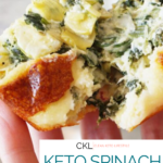 Keto Spinach and Artichoke Tartlets