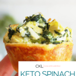 Keto Spinach and Artichoke Tartlets