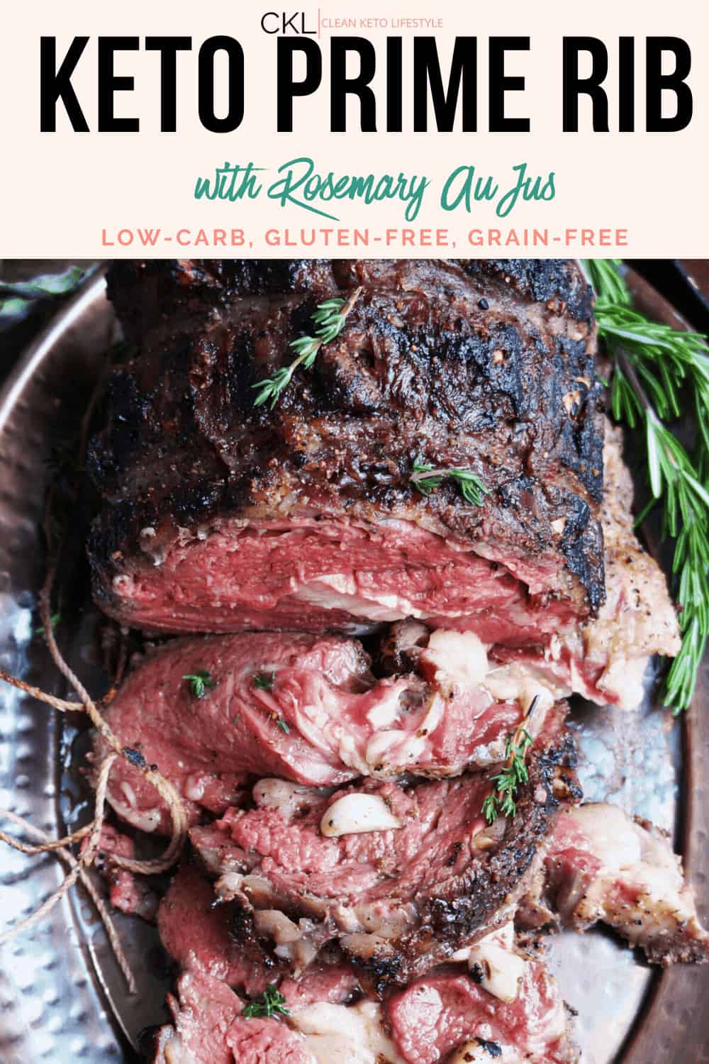 Keto Prime Rib with Garlic and Red Wine Au Jus Clean Keto Lifestyle