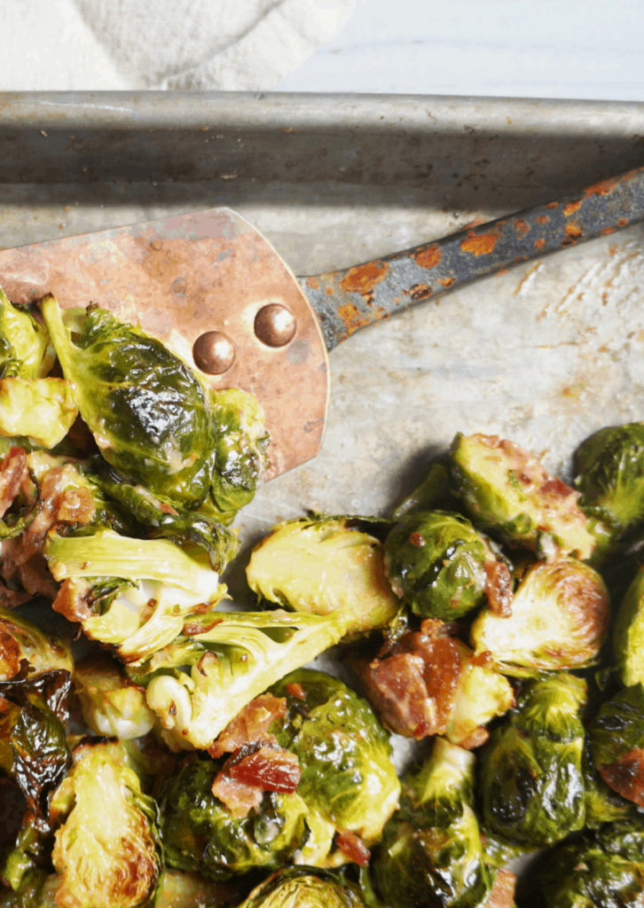 Keto Brussels Sprouts with Bacon 