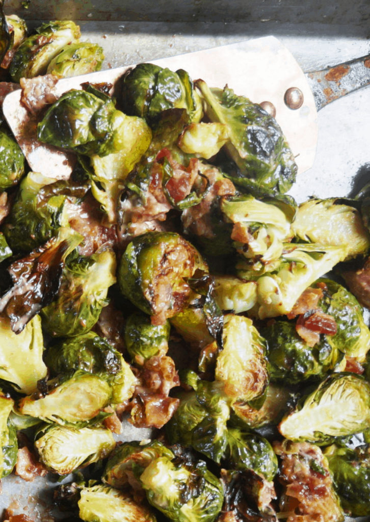 Keto Brussels Sprouts with Bacon 