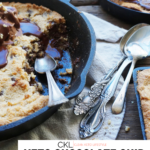 Keto Chocolate Chip Cookie Skillet