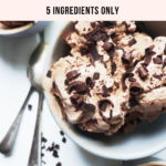 5 Ingredient Keto Mocha Ice Cream