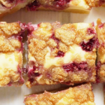 Clean Keto Recipe | Keto Raspberry Cheesecake Almond Bars