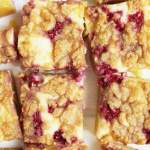 Clean Keto Recipe | Keto Raspberry Cheesecake Almond Bars