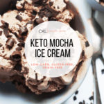 5 Ingredient Keto Mocha Ice Cream