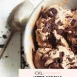 5 Ingredient Keto Mocha Ice Cream