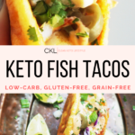 Keto Fish Tacos With Bang Bang Sauce