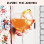 Grapefruit and Elderflower Keto Mimosas