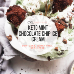 Keto Mint Chocolate Chip Ice Cream