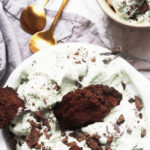 Keto Mint Chocolate Chip Ice Cream
