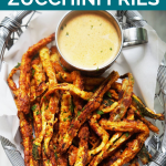 Clean Keto Recipe | Keto Crispy Baked Zucchini Fries