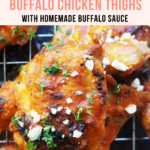 Keto Buffalo Chicken Thighs