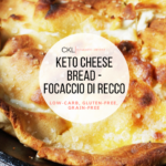Keto Cheese Bread - Focaccia Di Recco