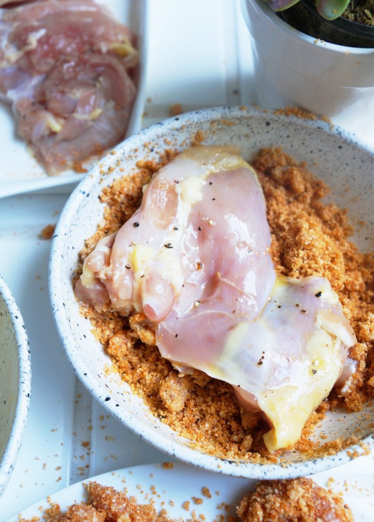 raw Chicken in a bowl