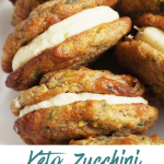 Clean Keto Recipe | Keto Zucchini Bread Whoopie Pies