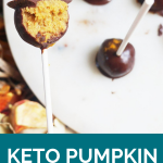 Clean Keto Recipe | Keto Pumpkin Cake Pops