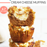 Clean Keto Pumpkin Cream Cheese Muffins