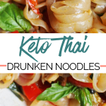 Clean Keto Thai Drunken Noodles