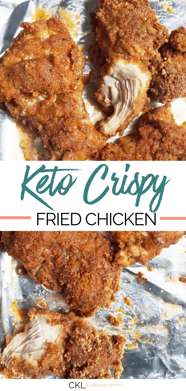 Keto Fried Chicken - Crispy and Juicy Recipe | Clean Keto Lifestyle