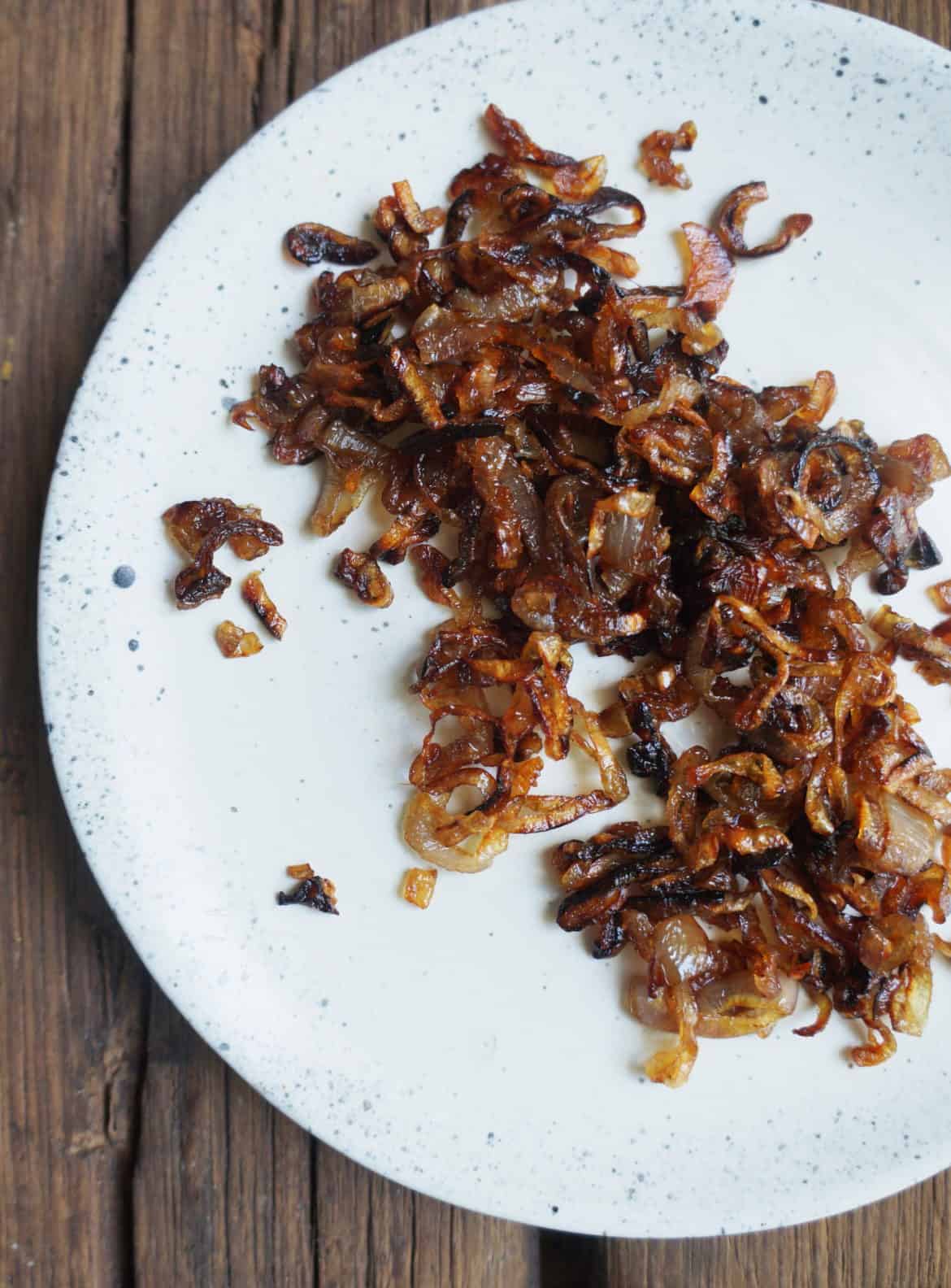 Keto Brie and Thyme Stuffed Portobello Mushrooms with Crisped Shallots