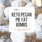 Keto Pecan Pie Fat Bombs