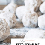 Keto Pecan Pie Fat Bombs