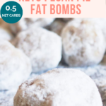 Keto Pecan Pie Fat Bombs