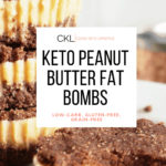 Keto Peanut Butter Fat Bombs