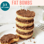 Keto Peanut Butter Fat Bombs