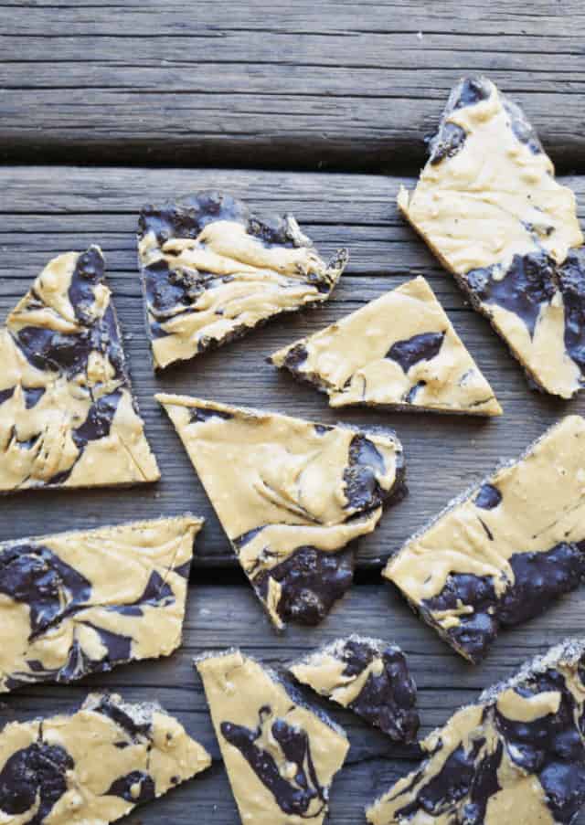 Keto Peanut Butter Chocolate Bark Clean Keto Lifestyle