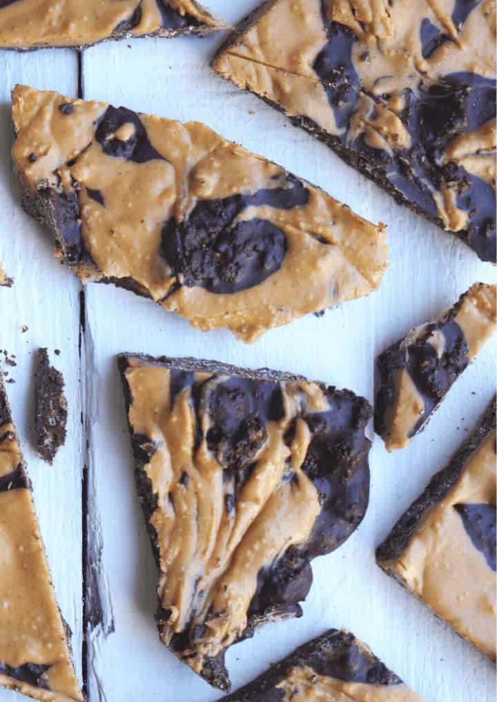 Keto Peanut Butter Chocolate Bark Clean Keto Lifestyle