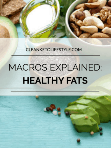 Macros Healthy Fats