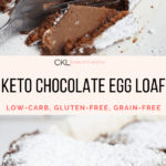 Keto Chocolate Egg Loaf