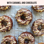Keto Doughnuts with Caramel and Chocolate