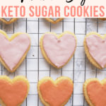 Coconut Heart Keto Sugar Cookies