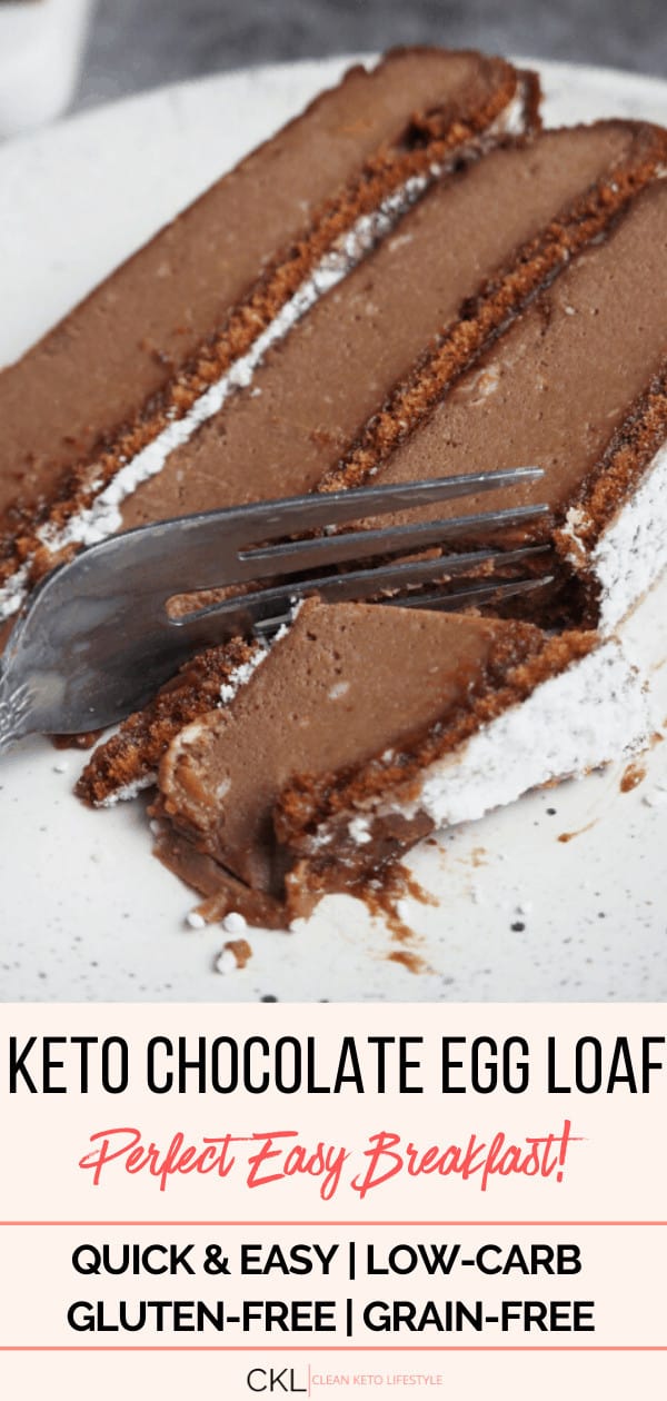 Chocolate Keto Egg Loaf Clean Keto Lifestyle