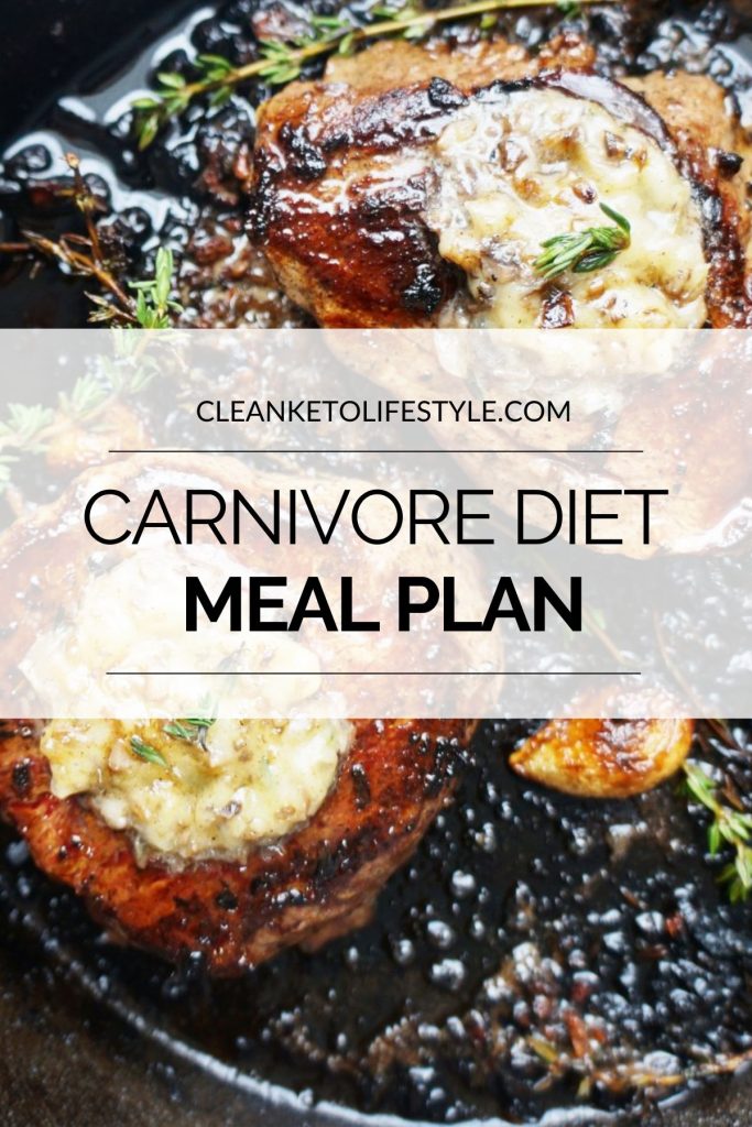 Carnivore Diet Meal Plan Clean Keto Lifestyle